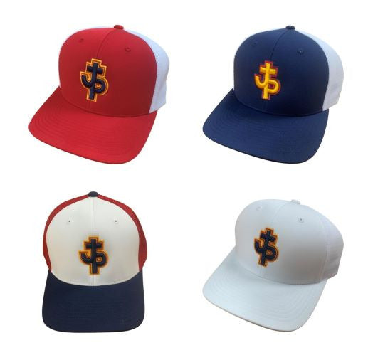 PJP Flex-Fit Trucker Hat Pope John Paul Navy/Navy Gold Pjp - Third Coast Soccer