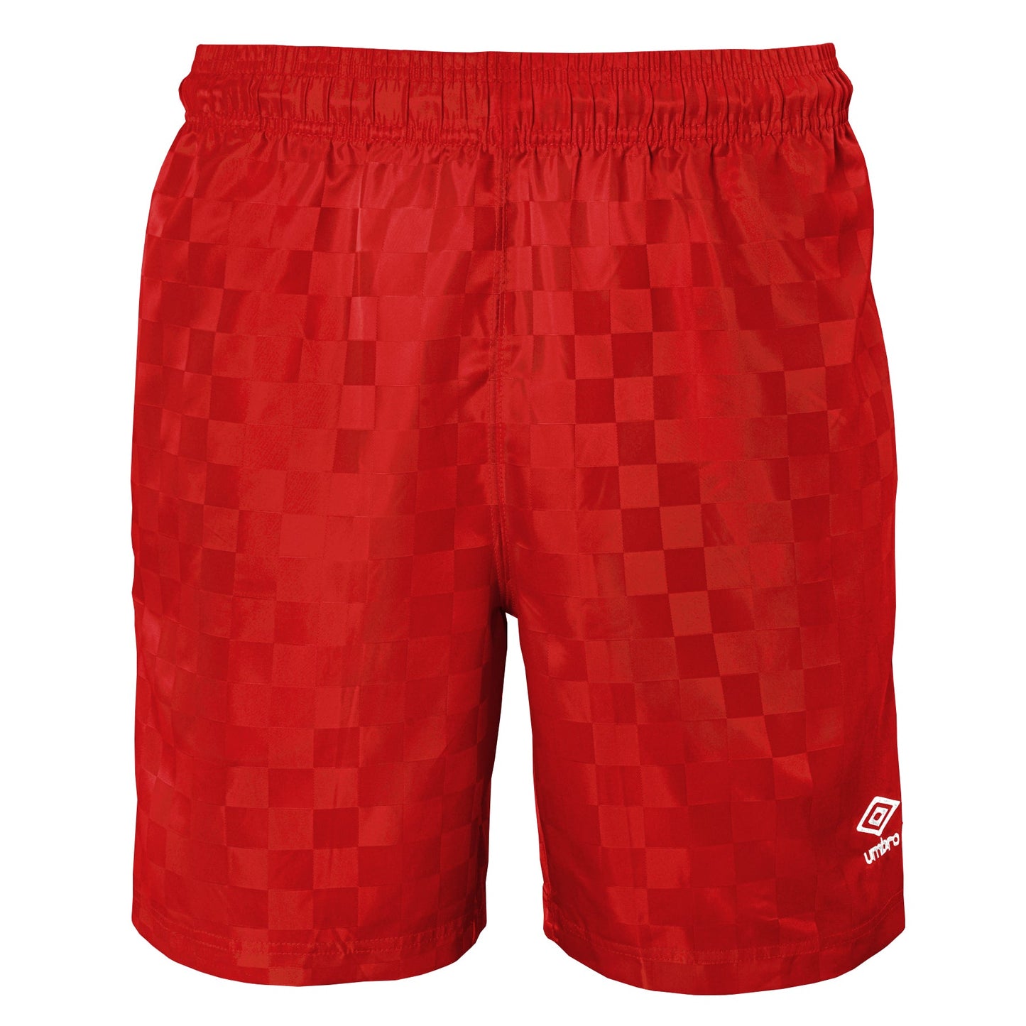 Umbro Youth Checkerboard Short Shorts Red Youth XSmall - Third Coast Soccer
