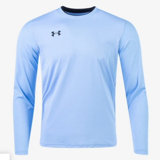 Under Armour Wall GK Jersey - Sky Blue Goalkeeper   - Third Coast Soccer