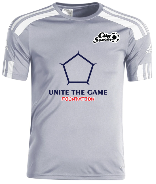 adidas City Soccer Youth Squadra 21 Jersey City Soccer Youth Small Team Light Grey - Third Coast Soccer