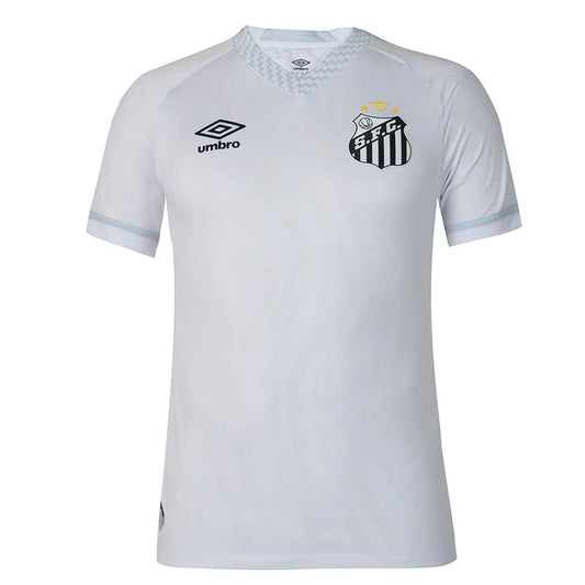 Umbro Santos Home Jersey 2025 Club Replica Closeout White Mens Small - Third Coast Soccer