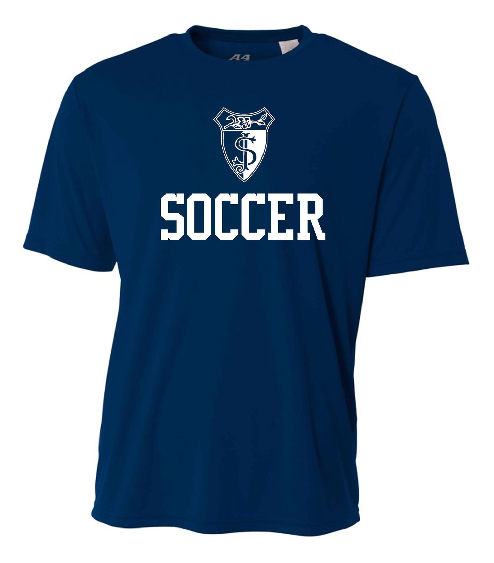 A4 SJA Training SS Jersey St. Joesphs Academy Navy Youth Large - Third Coast Soccer