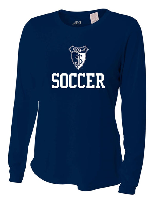 A4 SJA Womens LS Training Jersey - Navy St. Joesphs Academy   - Third Coast Soccer
