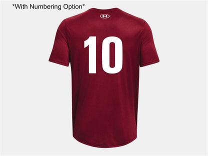 UA Dunham Tech Tee - Cardinal Dunham   - Third Coast Soccer
