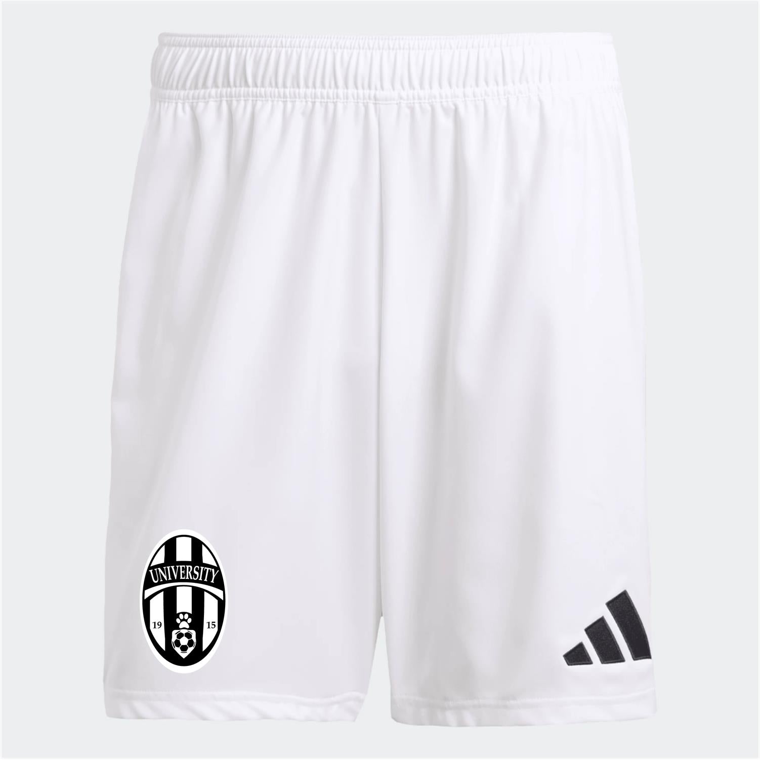 adidas University Tastigo 25 Short - White University - Third Coast Soccer