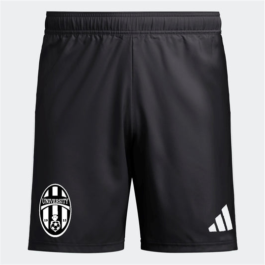 adidas University Tastigo 25 Short - Black University Black/White Mens XSmall - Third Coast Soccer