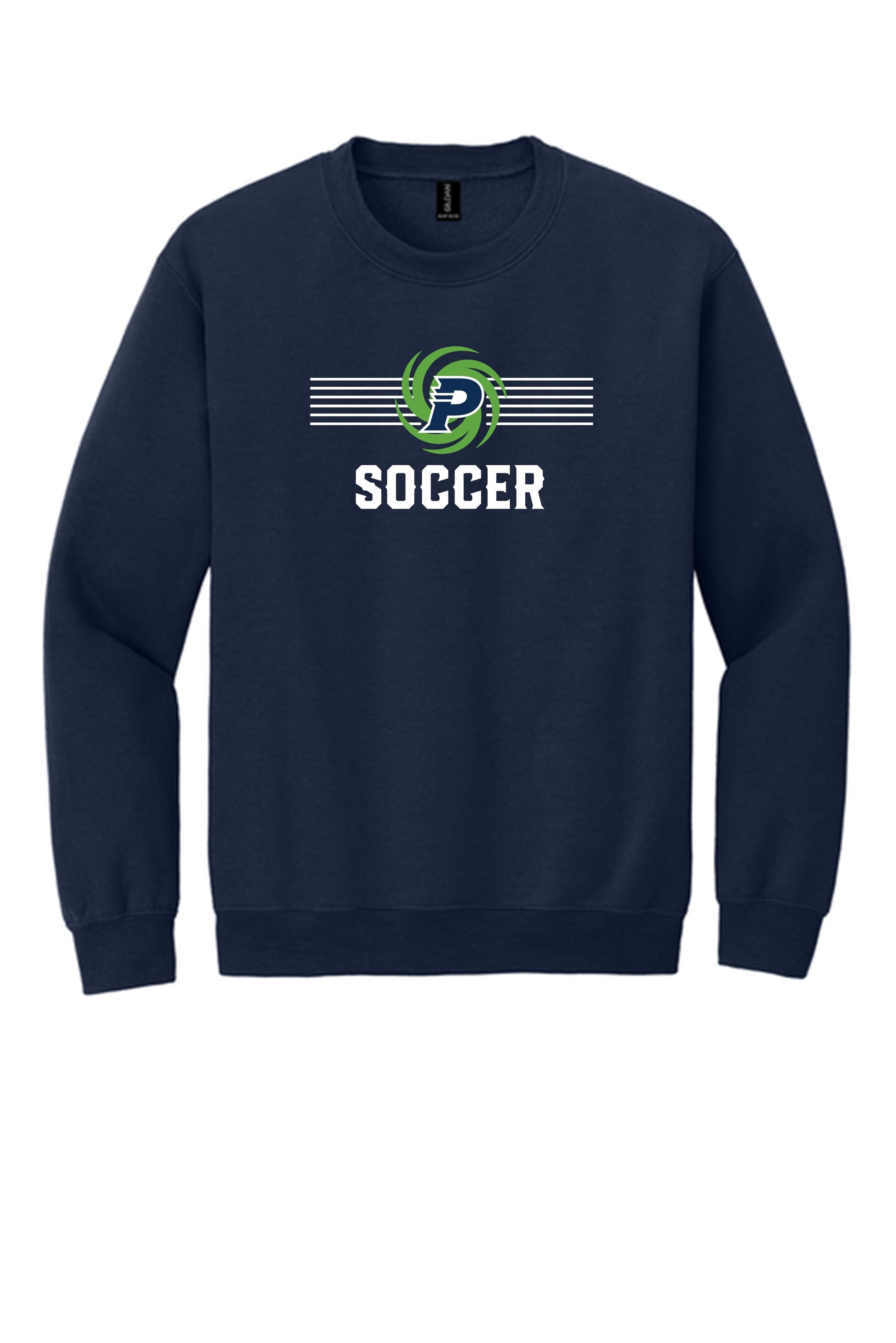 PVHS P Sweatshirt Prairieville High School Navy Mens Small - Third Coast Soccer