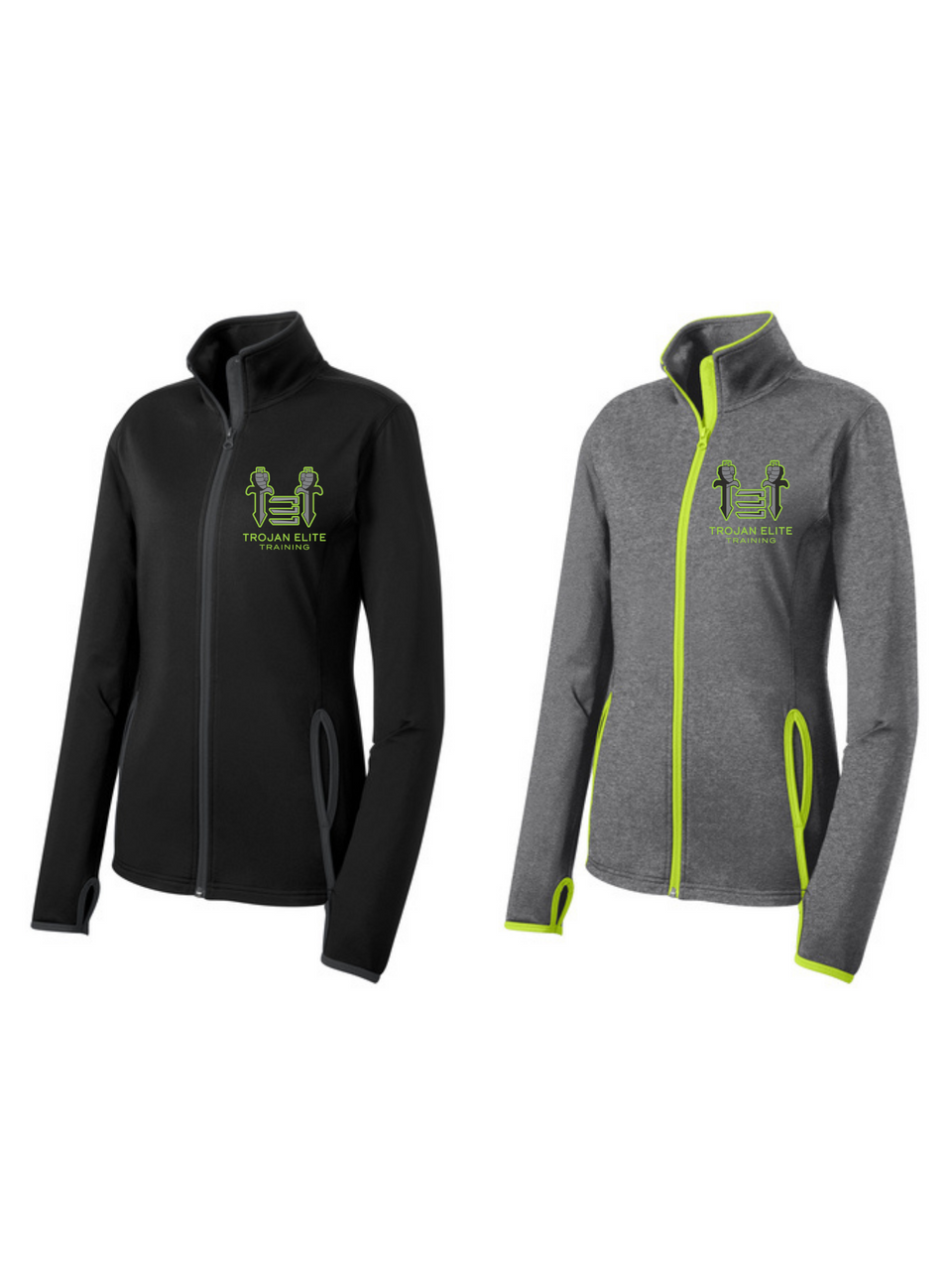 Sport-Tek Trojan Elite Womens Contrast Jacket Training Wear   - Third Coast Soccer