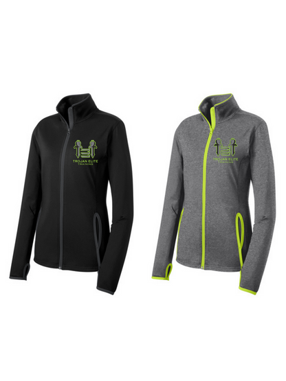 Sport-Tek Trojan Elite Womens Contrast Jacket Training Wear   - Third Coast Soccer