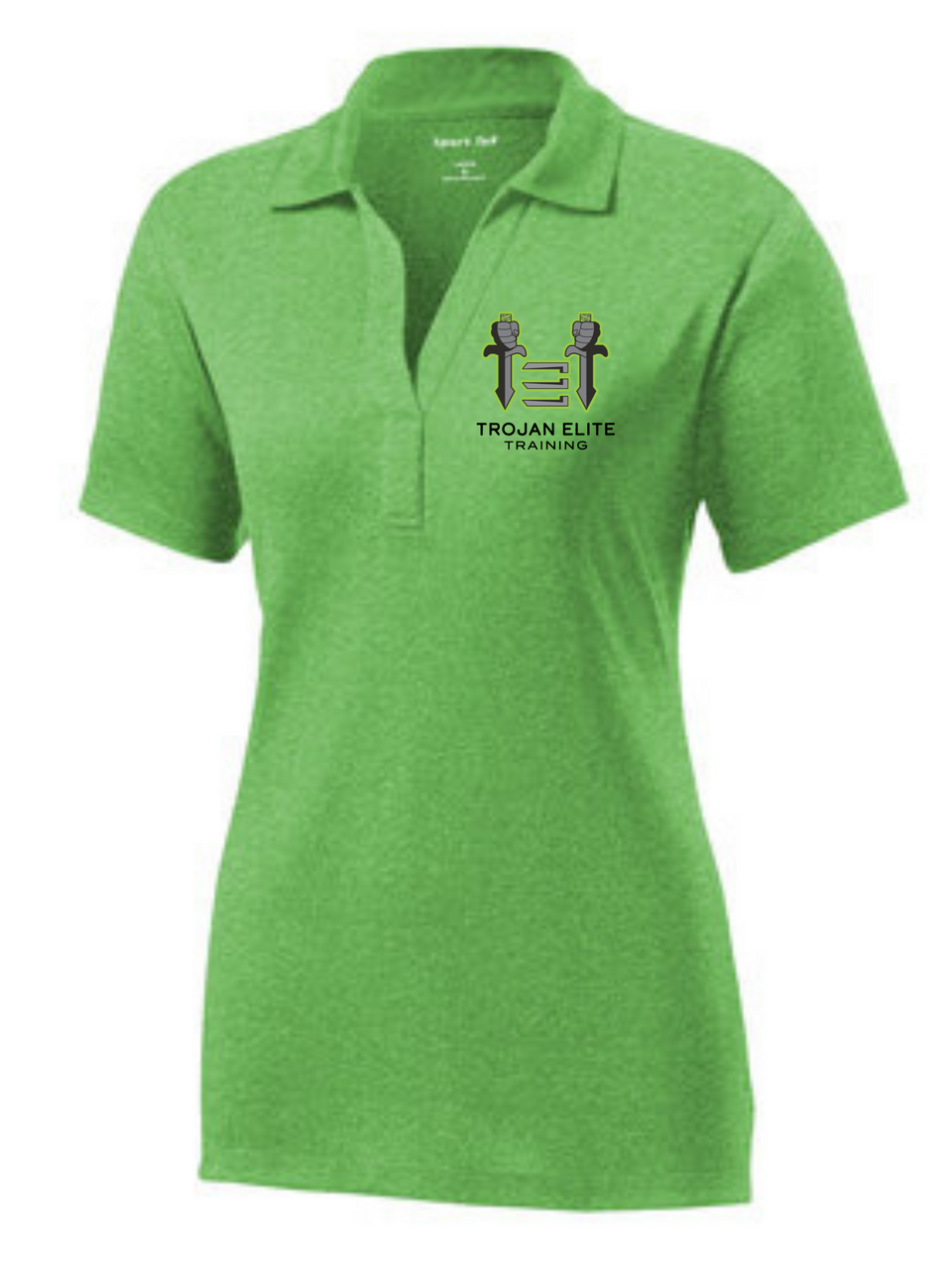 Sport-Tek Trojan Elite Womens Heather Polo Polo   - Third Coast Soccer