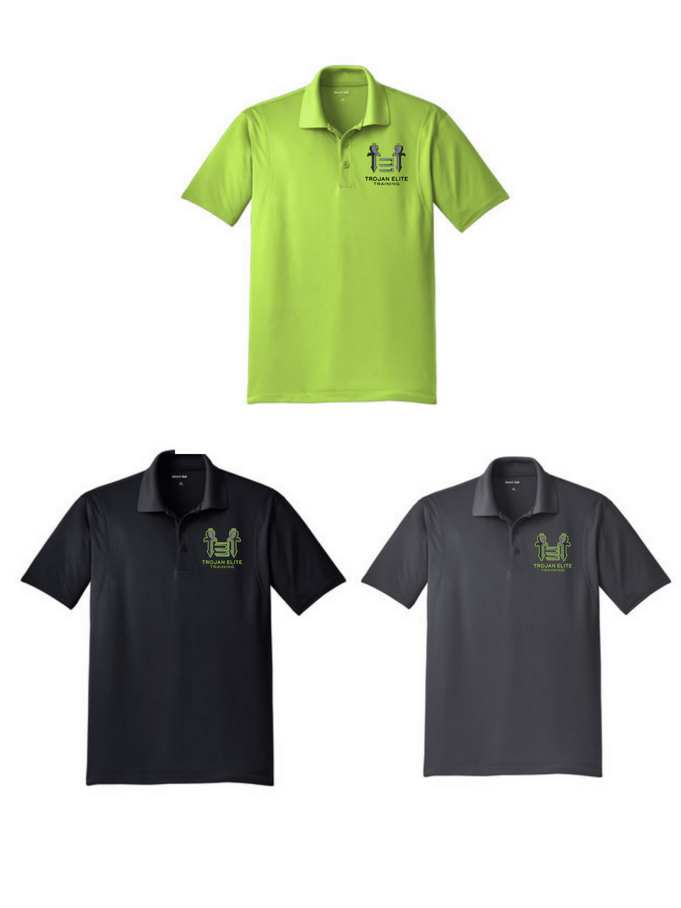 Sport-Tek Trojan Elite Polo Polo   - Third Coast Soccer