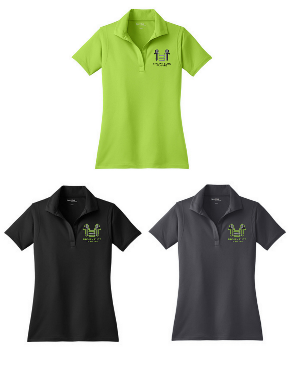 Sport-Tek Trojan Elite Womens Polo Polo   - Third Coast Soccer