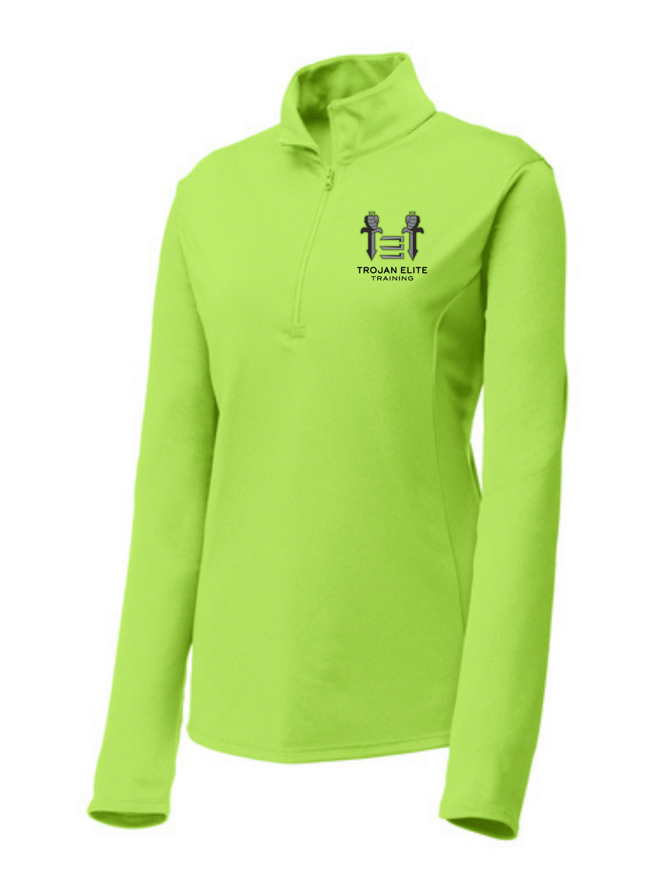 Sport-Tek Trojan Elite Womens Quarter-Zip Pullover Training Wear   - Third Coast Soccer