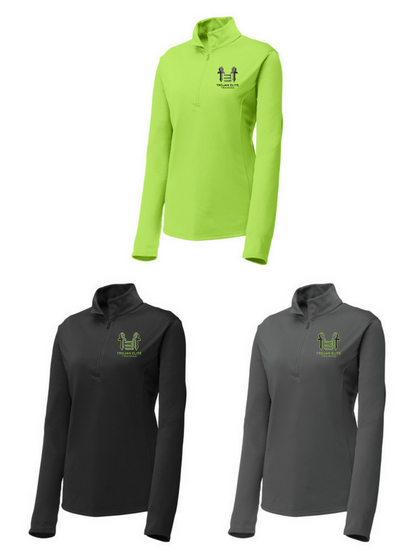 Sport-Tek Trojan Elite Womens Quarter-Zip Pullover Training Wear   - Third Coast Soccer