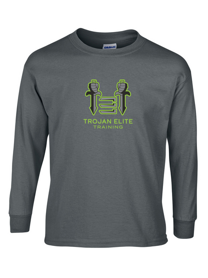 Trojan Elite Long Sleeve Tee Training Wear   - Third Coast Soccer