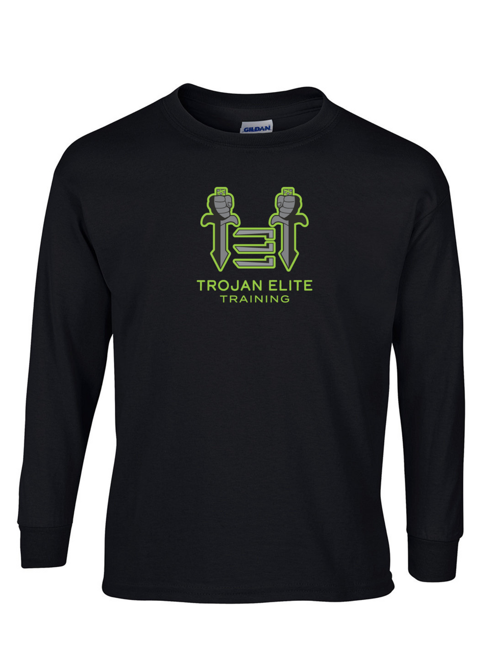 Trojan Elite Long Sleeve Tee Training Wear   - Third Coast Soccer