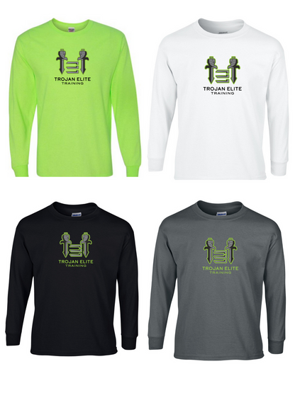 Trojan Elite Long Sleeve Tee Training Wear   - Third Coast Soccer
