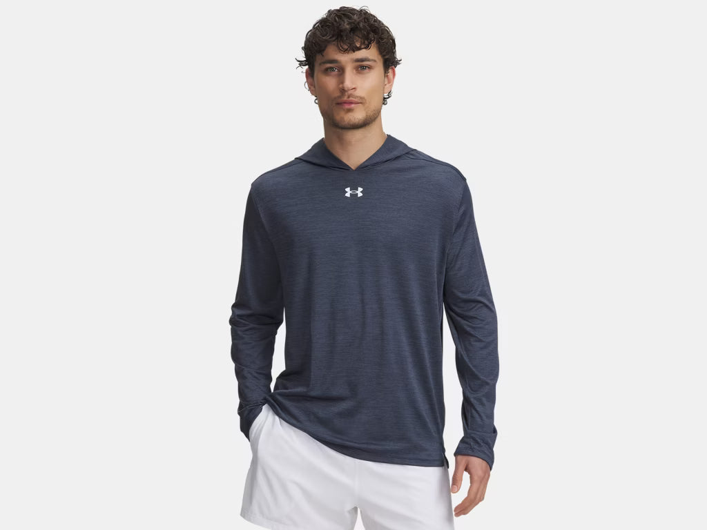 UA Tech™ Vent Team Hoodie Hoodies Navy Mens XSmall - Third Coast Soccer
