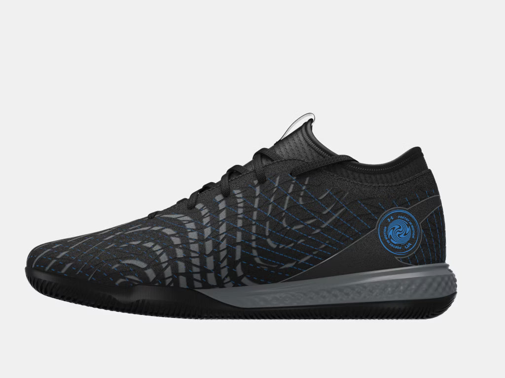 UA Magnetico Select 5 Indoor - Black/Blue Atlantis Mens Footwear - Third Coast Soccer