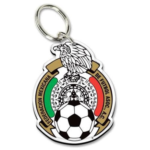 Mexico Acrylic Key Ring Keychains Each  - Third Coast Soccer