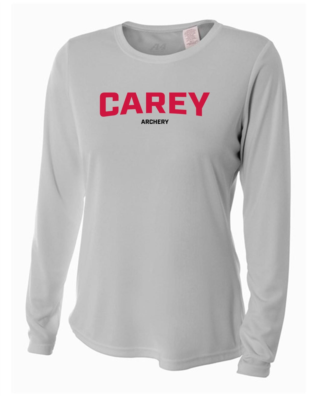 WCU Archery Women's Long-Sleeve Performance Shirt WCU Archery Silver Carey - Third Coast Soccer