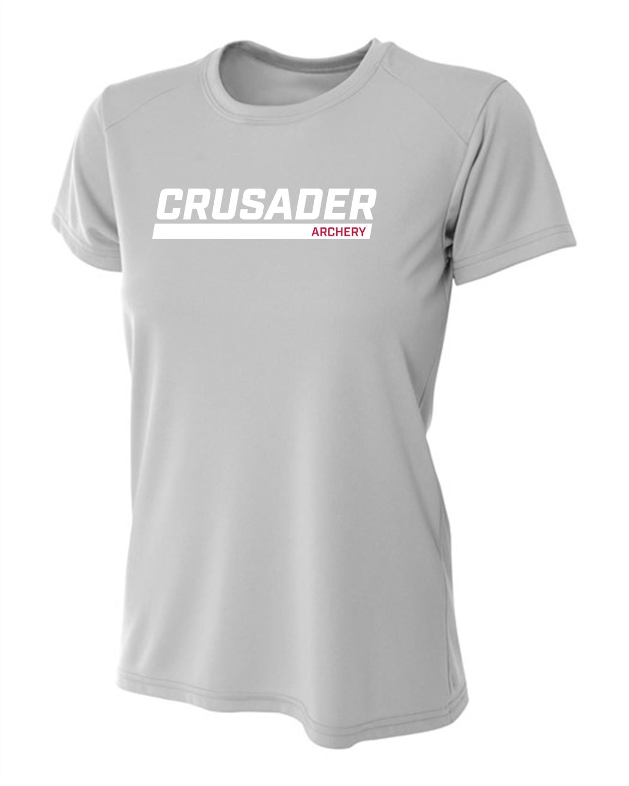 WCU Archery Women's Short-Sleeve Performance Shirt WCU Archery Silver Crusader - Third Coast Soccer