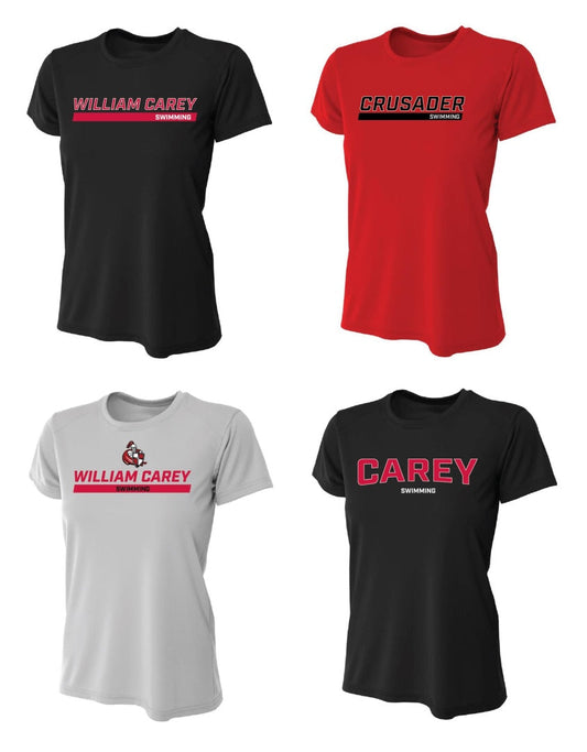 WCU Swimming Women's Short-Sleeve Performance Shirt WCU Swim   - Third Coast Soccer