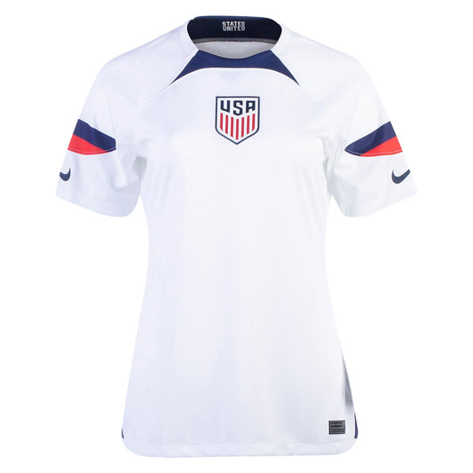 Nike USMNT Womens Home Jersey 2022 International Replica Closeout Womens X-Small White/Loyal Blue - Third Coast Soccer
