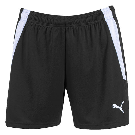 Puma Women's Team Liga 25 Shorts - Black Shorts Black/White Womens X-Small - Third Coast Soccer