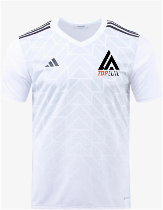 adidas LATDP Youth Team ICon 23 Jersey - White LA TDP Elite White Youth Small - Third Coast Soccer