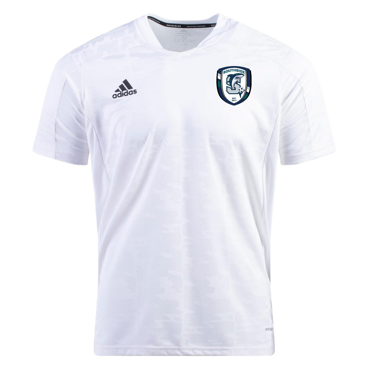 adidas Southside High School Condivo 21 Jersey - White Southside Boys 23 Mens Small White/White - Third Coast Soccer