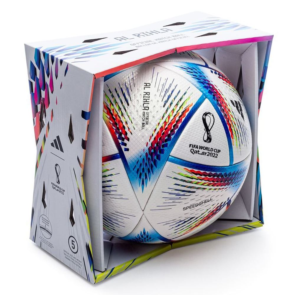 adidas FIFA World Cup 2022 Al Rihla Pro Soccer Ball Equipment   - Third Coast Soccer