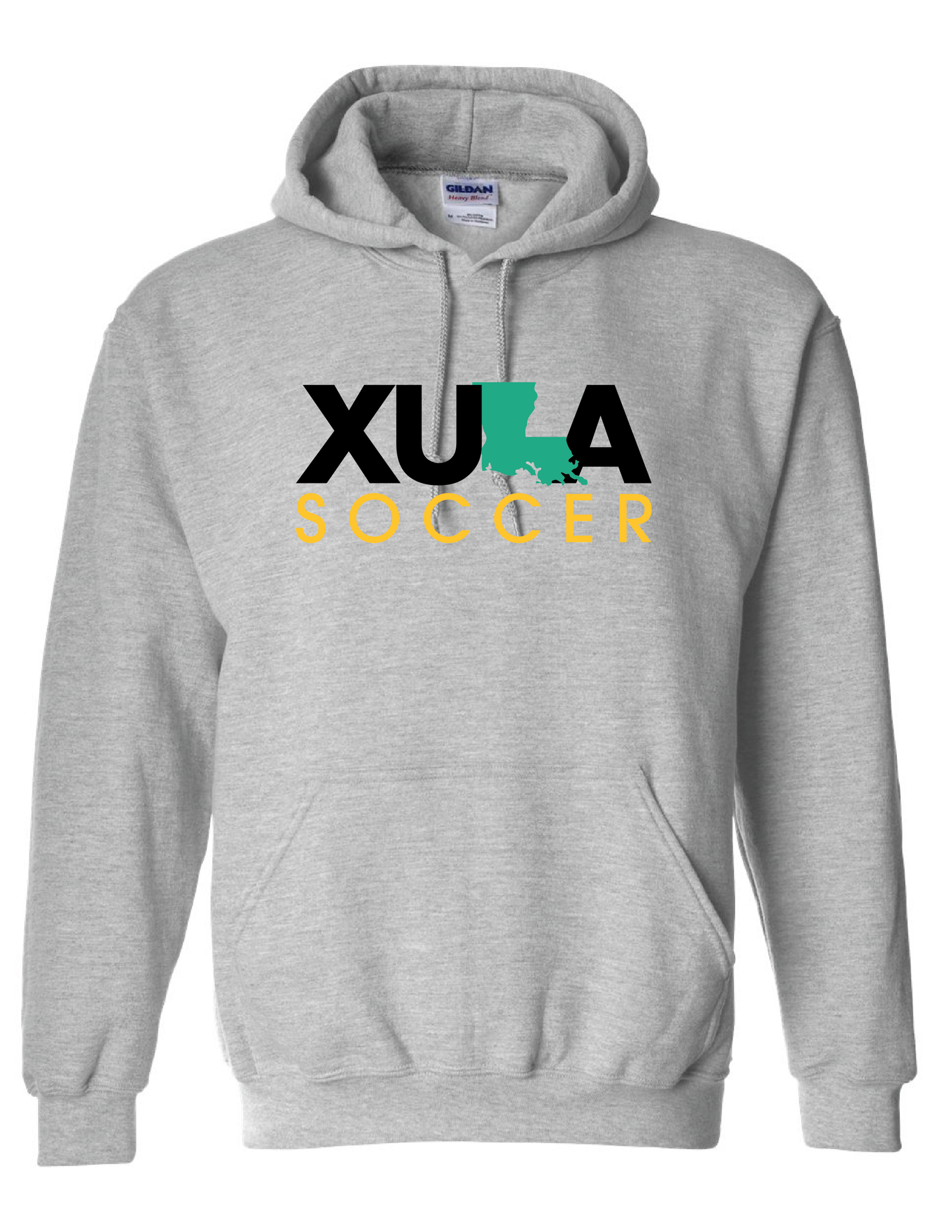 XULA Soccer Hoody Xavier University Sport Grey Mens Small - Third Coast Soccer