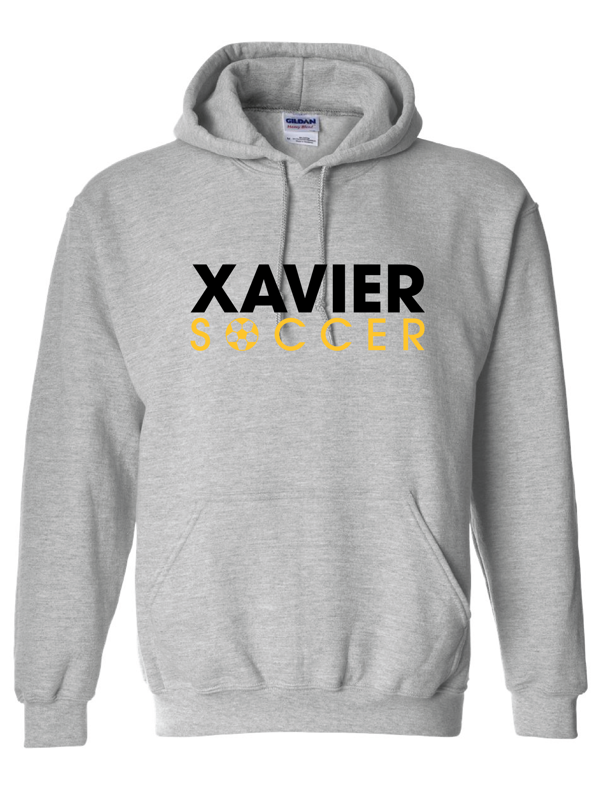 Xavier University Soccer Hoody Xavier University Sport Grey Mens Small - Third Coast Soccer