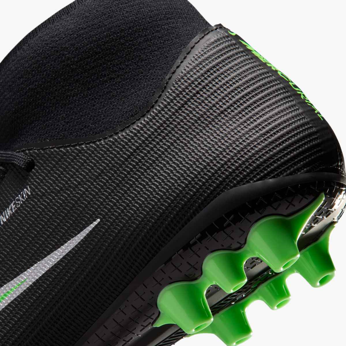 Nike Mercurial Superfly 11 Academy AG - Black/Illusion Green Mens Footwear - Third Coast Soccer
