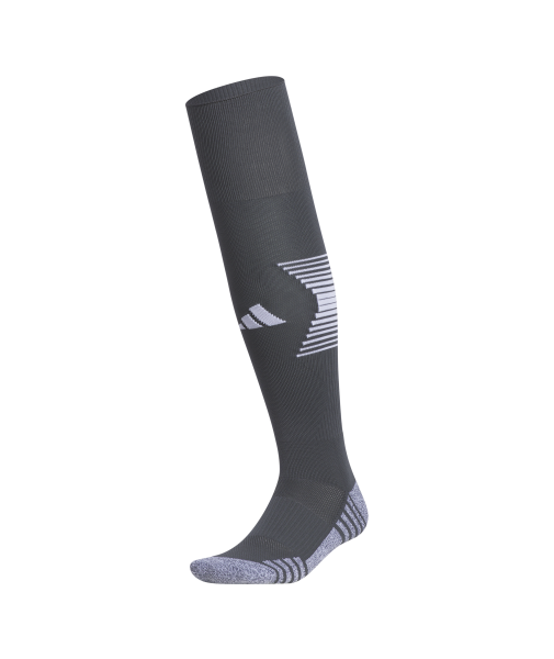 adidas Team Speed 4 Sock - Team Dark Grey/White Socks - Third Coast Soccer