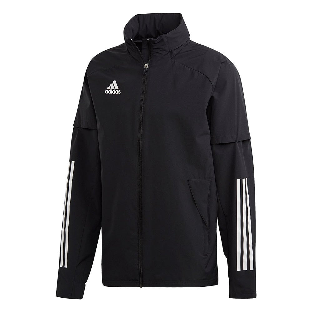 adidas Condivo 20 All-Weather Jacket - Black/White Jackets Mens Small Black/White - Third Coast Soccer