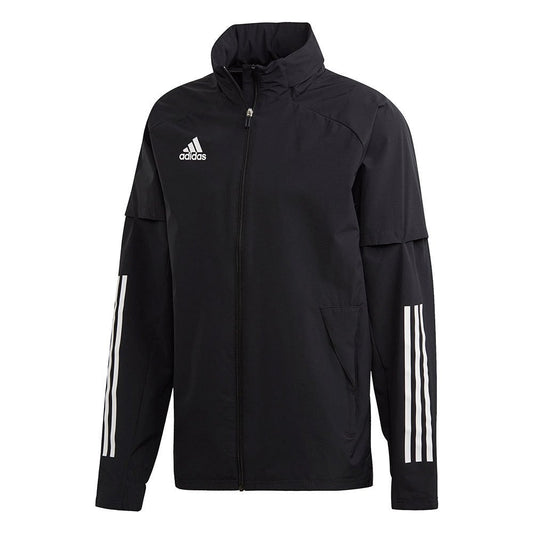 adidas Condivo 20 All-Weather Jacket - Black/White Jackets Mens Small Black/White - Third Coast Soccer