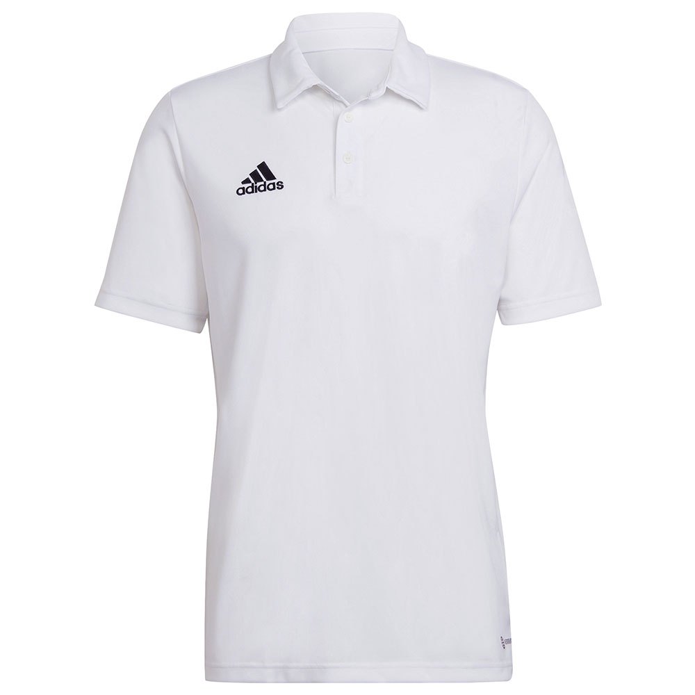 adidas Entrada 22 Polo - White Polos White Mens Small - Third Coast Soccer