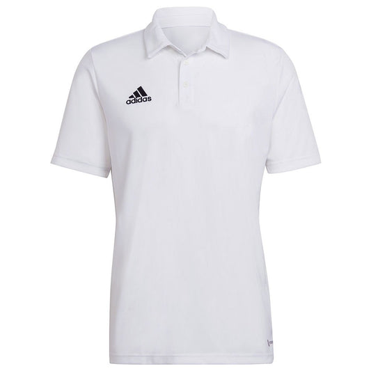 adidas Entrada 22 Polo - White Polos White Mens Small - Third Coast Soccer