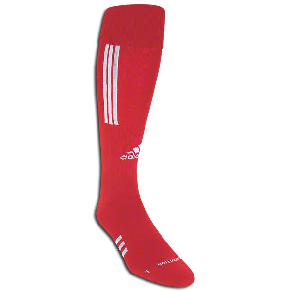 adidas Formotion Elite Socks - Large - Red/White Socks Large (11-13, 10-13, Etc.) Red/White - Third Coast Soccer