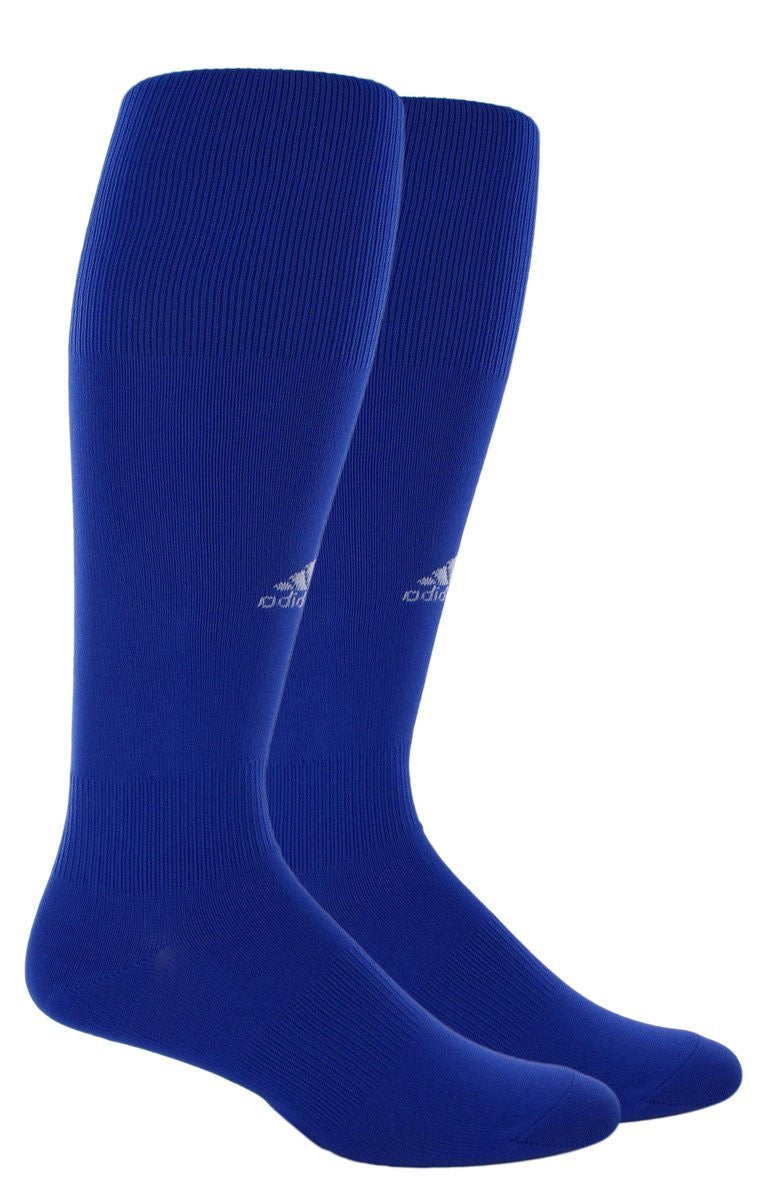 adidas Metro Iii Soccer Sock Medium - Cobalt/White Socks Medium (8-10, 9-11, Etc.) Cobalt/White - Third Coast Soccer