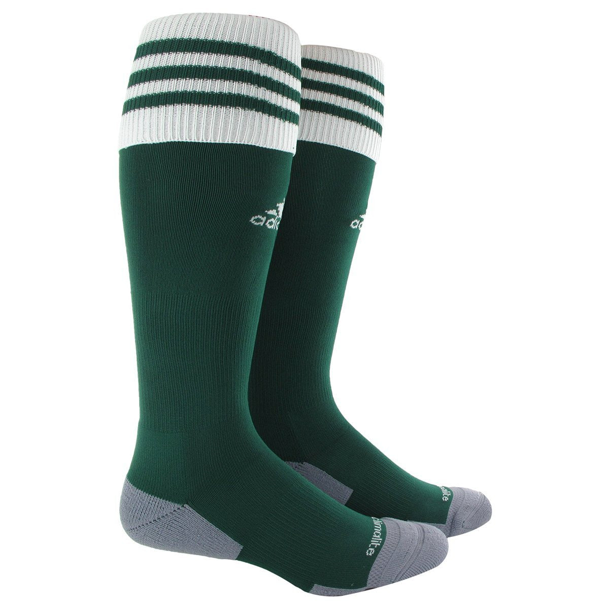 adidas Copa Zone Cushion Ii Soccer Sock Large - Forest/White Socks Large (11-13, 10-13, Etc.) Forest/White - Third Coast Soccer