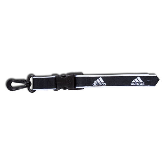 adidas Interval Wrist Lanyard - Black/White Player Accessories Black/White  - Third Coast Soccer