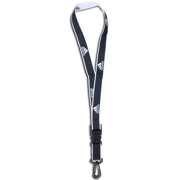 adidas Interval Lanyard - Black/White Player Accessories Black/White  - Third Coast Soccer