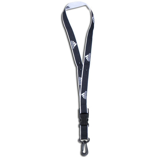 adidas Interval Lanyard - Black/White Coaching Accessories Black/White  - Third Coast Soccer