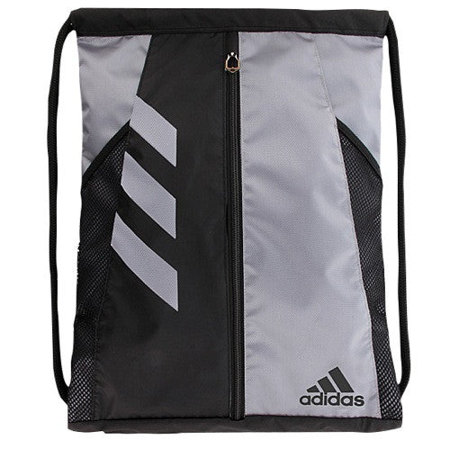 adidas Team Issue Sackpack - Platinum/Black Bags Platinum/Black  - Third Coast Soccer