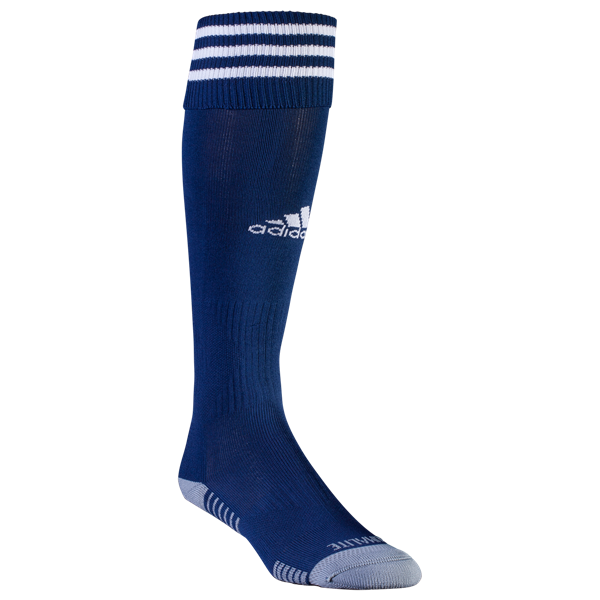 adidas Copa Zone Cushion III Sock - Navy/White Socks Navy/White Small (5-7, 8-9, Etc.) - Third Coast Soccer