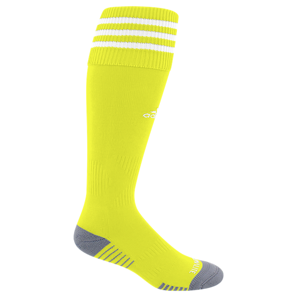 adidas Copa Zone Cushion Iii Sock - Electricity/White Socks Electricity/White Small (1Y-4Y) - Third Coast Soccer