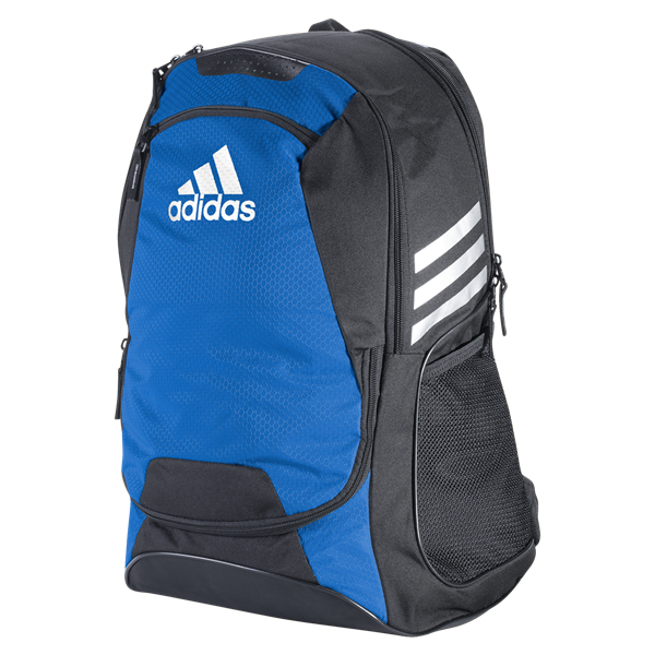 adidas Stadium II Backpack - Bold Blue/Black/White Bags Bold Blue  - Third Coast Soccer